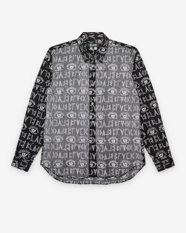 Black Comme des Garçons - Reverse Panel Shirt - (Black)