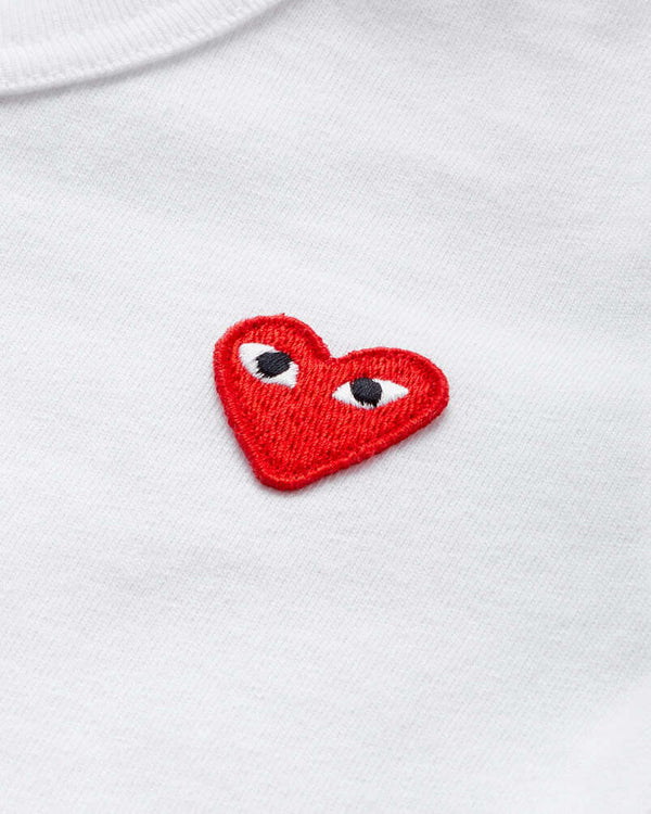Play - Kid's Red Heart Emblem T-Shirt - (White)