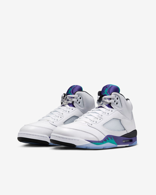 Jordan - Air Jordan 5 Retro OG - (White/Grape)