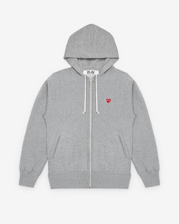 Play - Mini Red Heart Hooded Sweatshirt - (Grey)