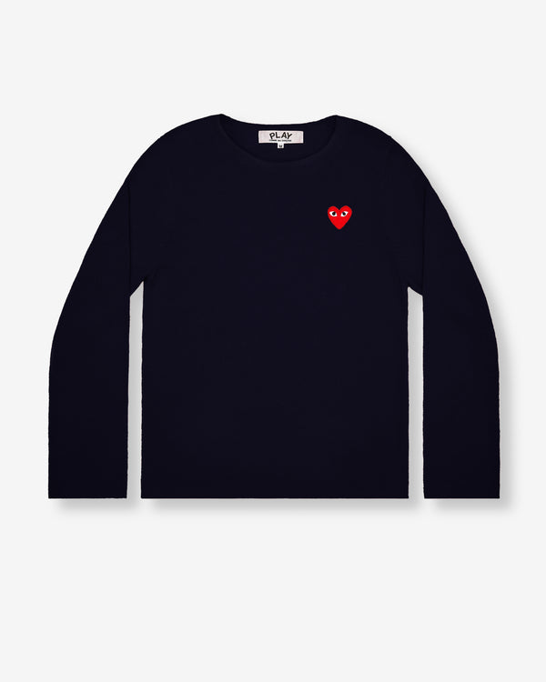 Play - Red Heart Crewneck Sweater - (Navy)