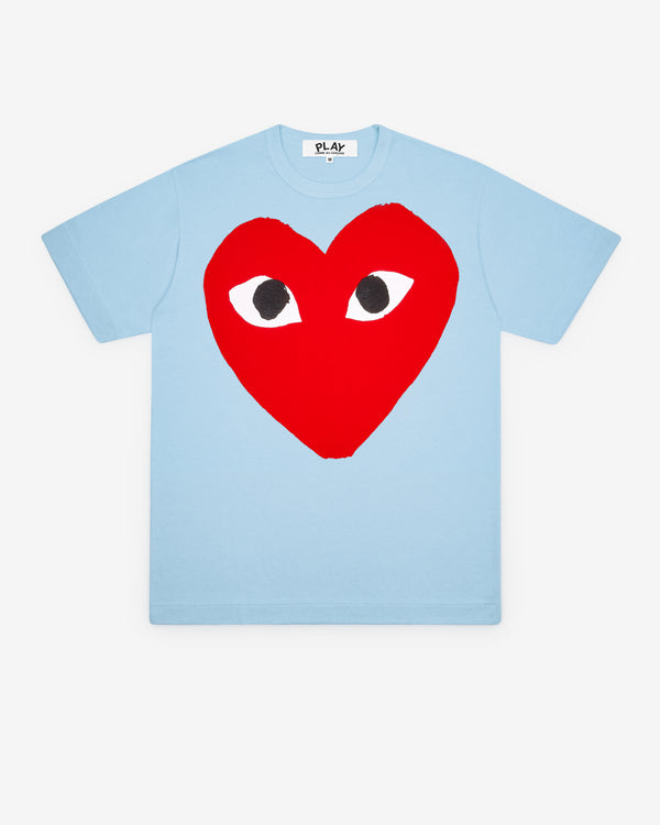 Play - Bright Heart Logo T-Shirt - (Blue)
