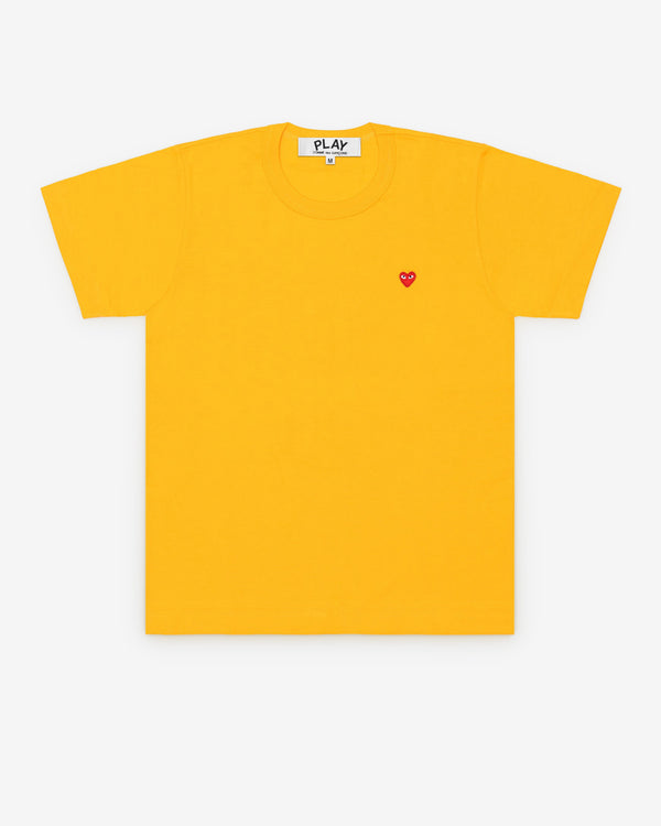 Play - Small Heart T-Shirt - (Yellow)