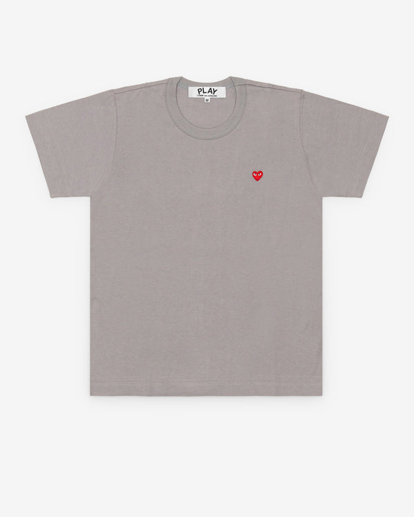 Play - Small Heart T-Shirt - (Grey)