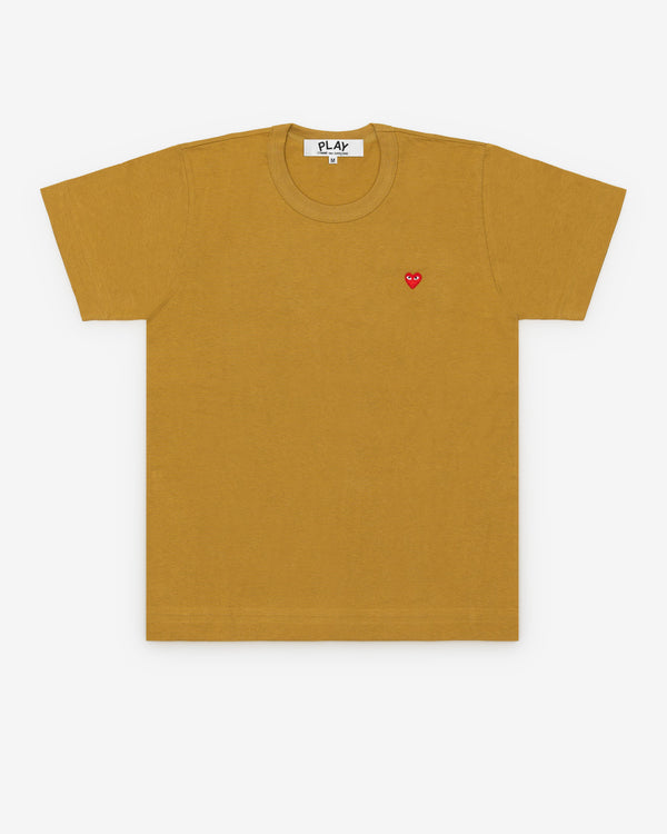 Play - Small Heart T-Shirt - (Olive)