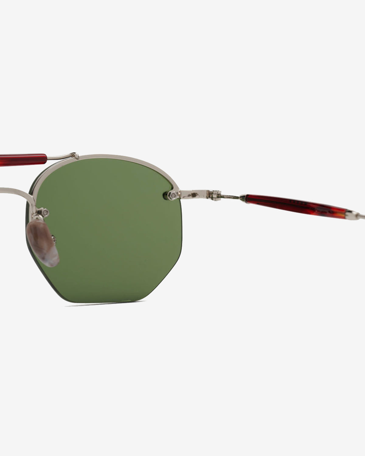 Brain Dead - Men's Kaz Sunglasses - (Silver) view 3, Click to Zoom in