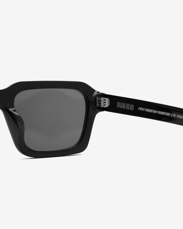 Brain Dead - Men's Stauton Sunglasses - (Black Sparkle)