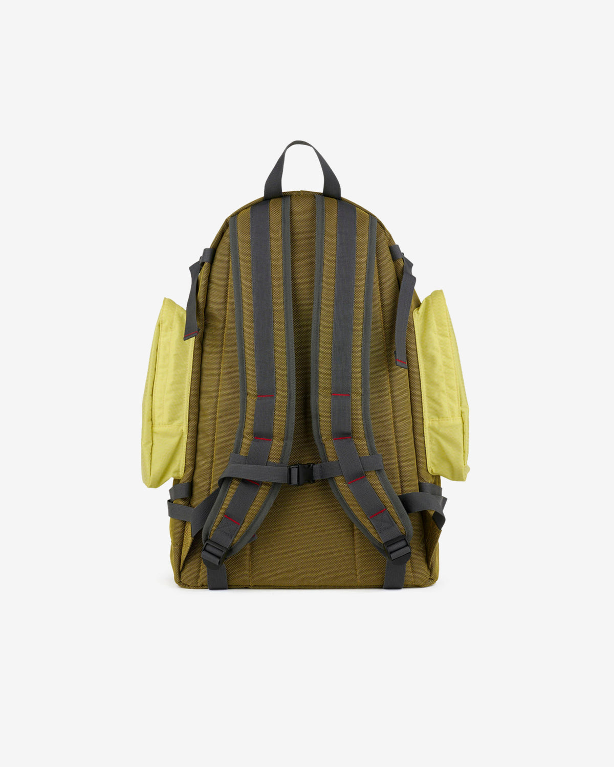 Brain Dead - Men's Equipment Alpine Backpack - (Electric Yellow) view 4, Click to Zoom in