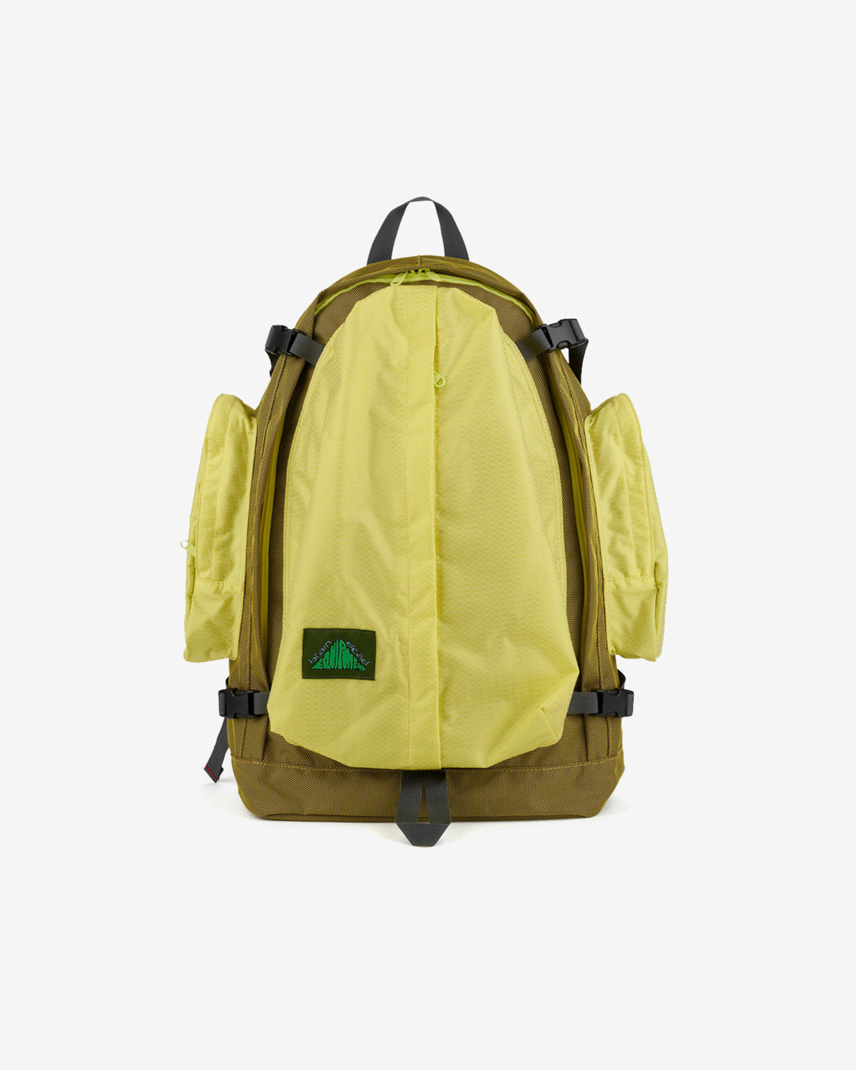Brain Dead - Men's Equipment Alpine Backpack - (Electric Yellow) view 1, Click to Zoom in