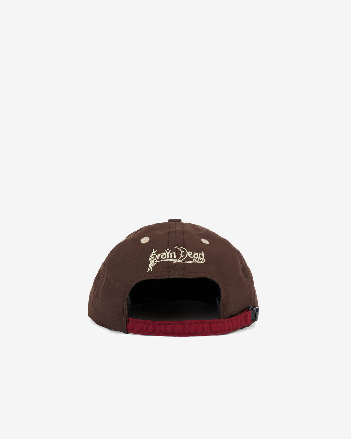 Brain Dead - Men's Nylon Tennis Hat - (Brown) view 3, Click to Zoom in