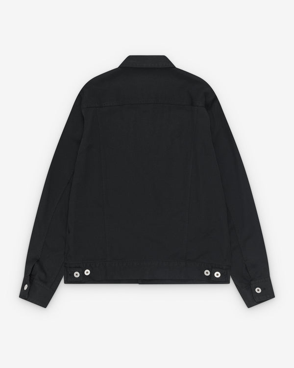 Black Comme des Garçons - Button-Down Coach Jacket - (Black)