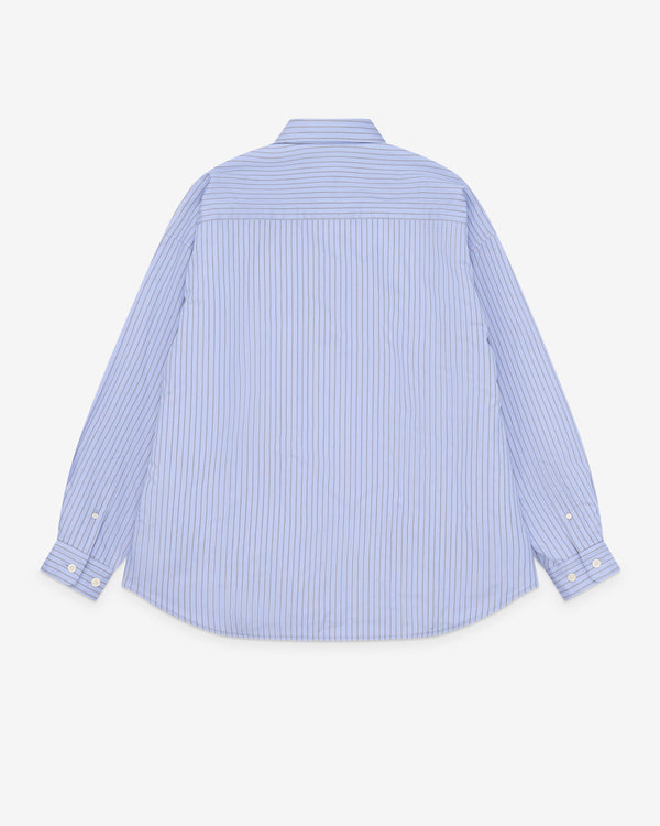 CDG Homme - Men's Striped Shirt - (Blue/White)