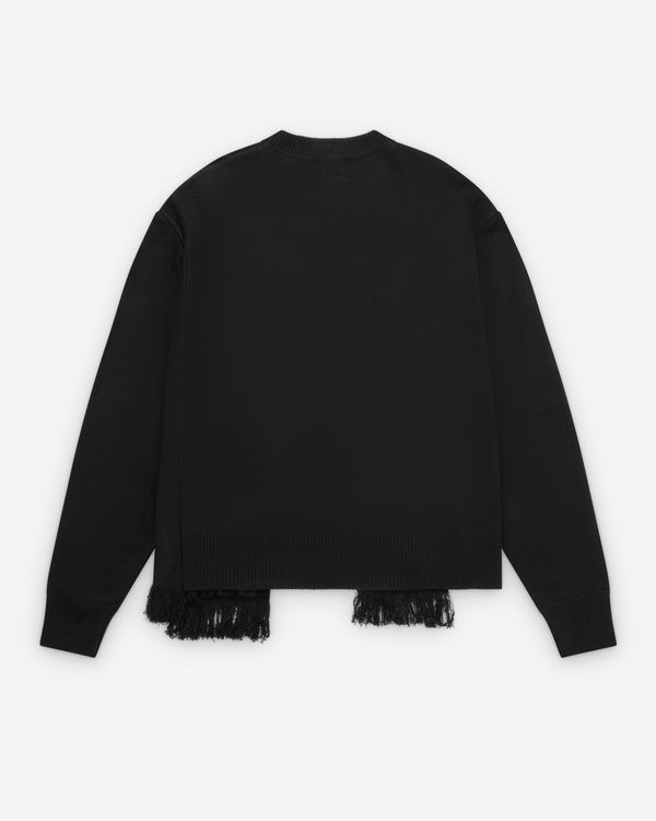 DSM Kei Ninomiya - Men's Patchwork Crew Neck - (Black)