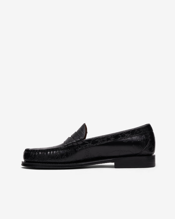 DSM Kei Ninomiya - Men's G.H. Bass Camo Larson Penny Loafer - (Black)