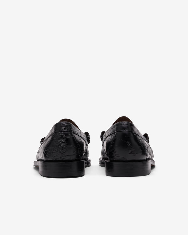 DSM Kei Ninomiya - Men's G.H. Bass Camo Larson Penny Loafer - (Black)
