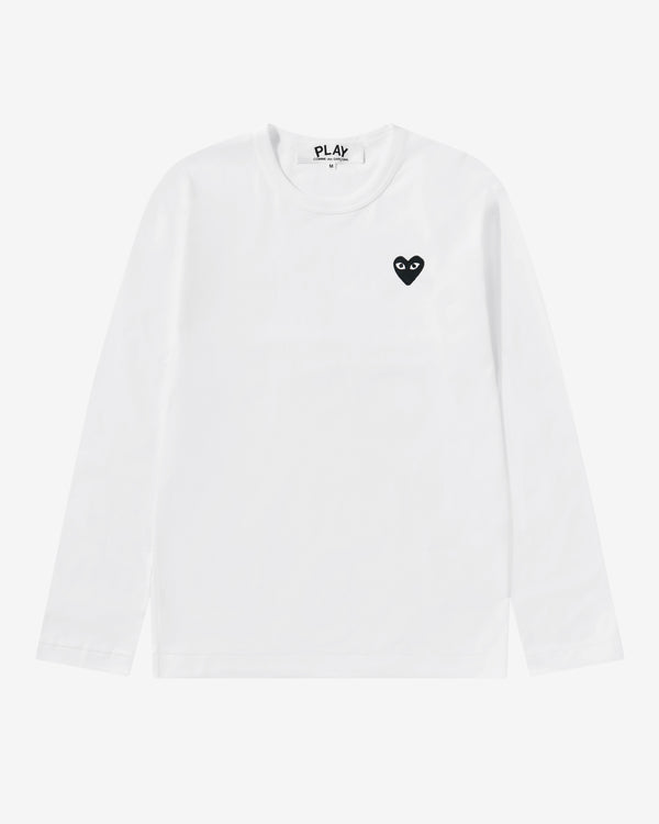 Play - Black Heart T-Shirt - (White)