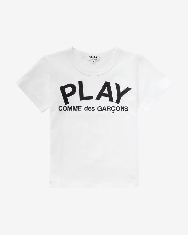 Play - Kid’s Logo T-Shirt - (White)