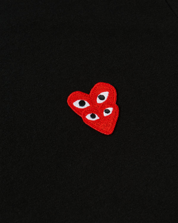 Play - Stacked Heart T-Shirt - (Black)