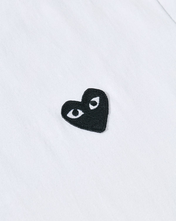 Play - Black Heart T-Shirt - (White)