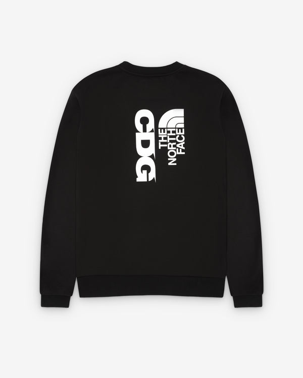 CDG - The North Face Logo Crewneck - (Black)