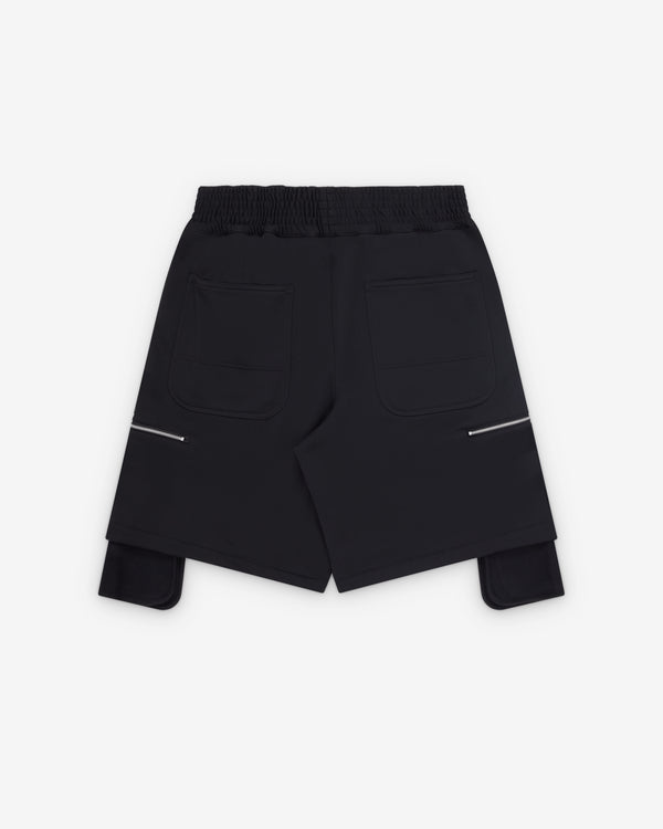 CDG Shirt - Men's Zip Shorts - (Black)