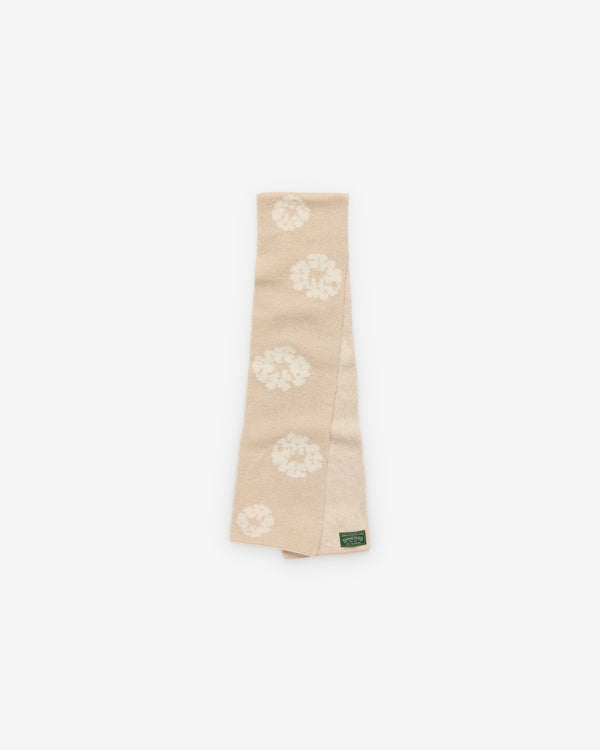 Denim Tears - Men's Cotton Wreath Scarf - (Beige)