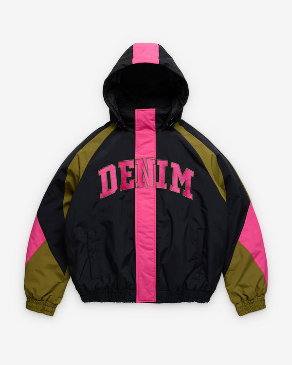 Denim Tears - Men's Denim U Stadium Jacket - (Black/Pink)
