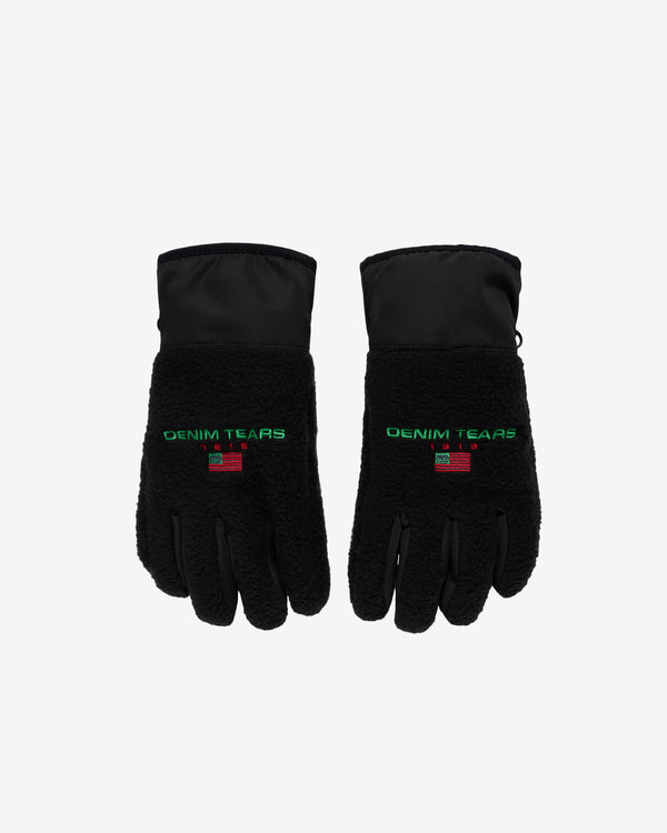 Denim Tears - Men's Fleece Gloves - (Black)