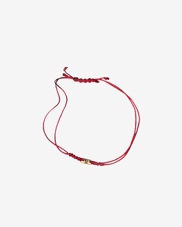 Weinan Pan - Fortune Nugget Bracelet - (Red)