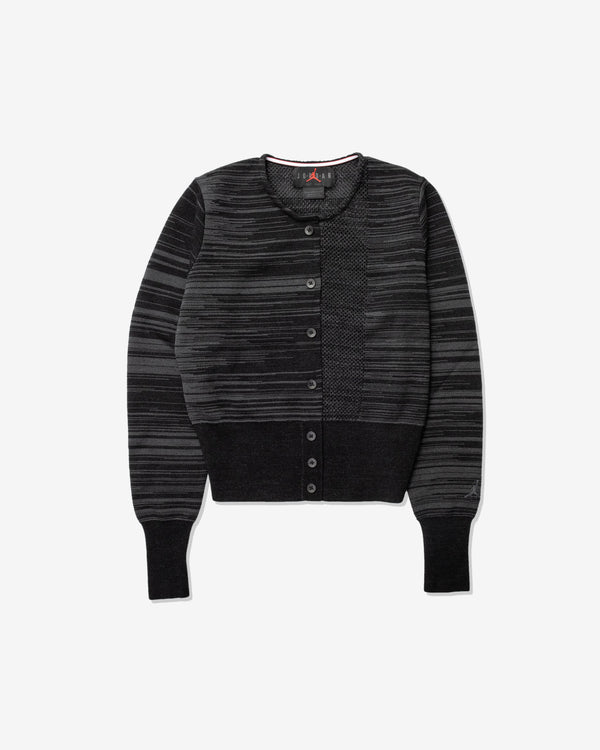 Nike x Téla - Air Jordan Women's Knitwear Cardigan - (Smoke Grey/Black)