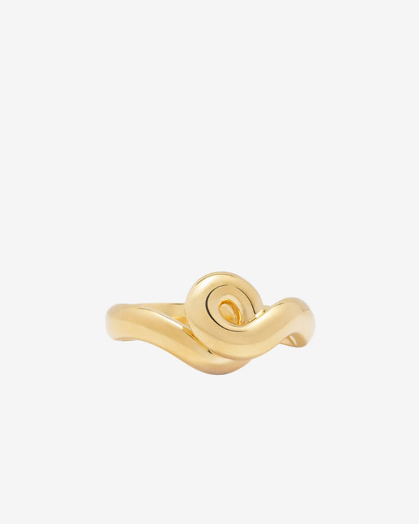 Bea Bongiasca - Women's Jumbo Wave Ring - (Yellow Gold)