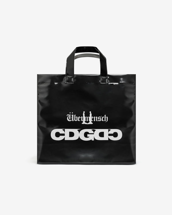 CDG - G-DRAGON Übermensch PVC Tote Bag - (Black)