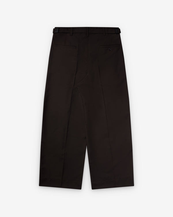 Lemaire - Men's Single Pleat Tailored Pants - (Moss)