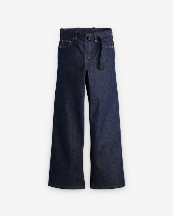 Sacai - Levi's Belted Wide Pants - (Rigid Indigo)