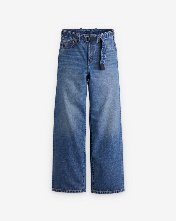 Sacai - Levi's Belted Wide Pants - (Washed Indigo)