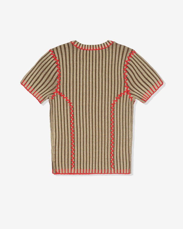 Brain Dead - Women's Mariel Sport Knit Top - (Sand)