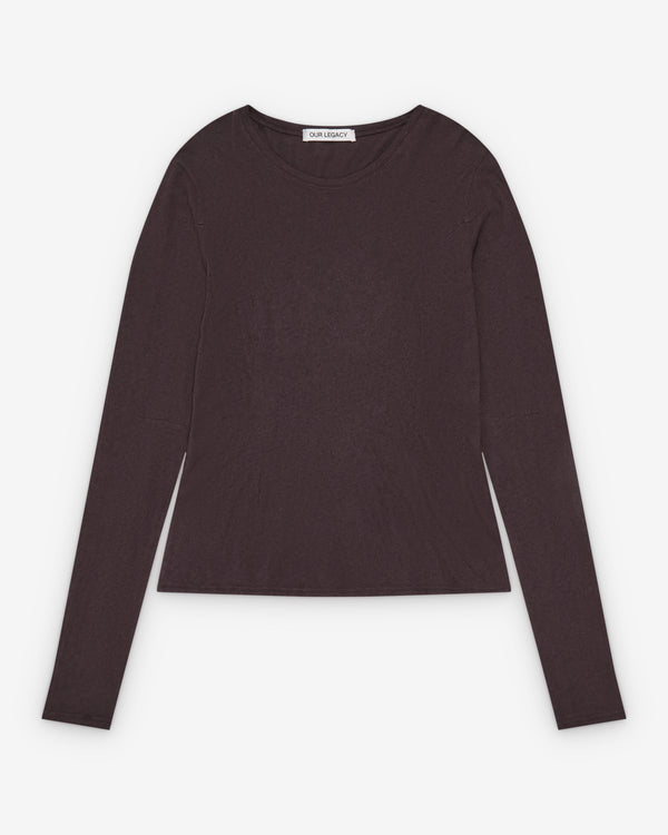 Our Legacy - Women's Dart Longsleeve - (Pure Grape)