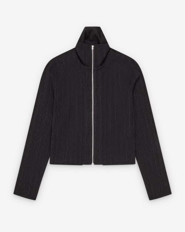 Our Legacy - Women's Slim Zip Longsleeve - (Obsidian)