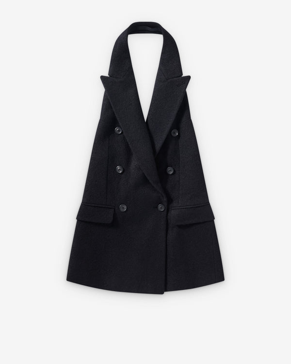 Our Legacy - Women's Blaze Apron - (Ritual Black Mesh Wool)