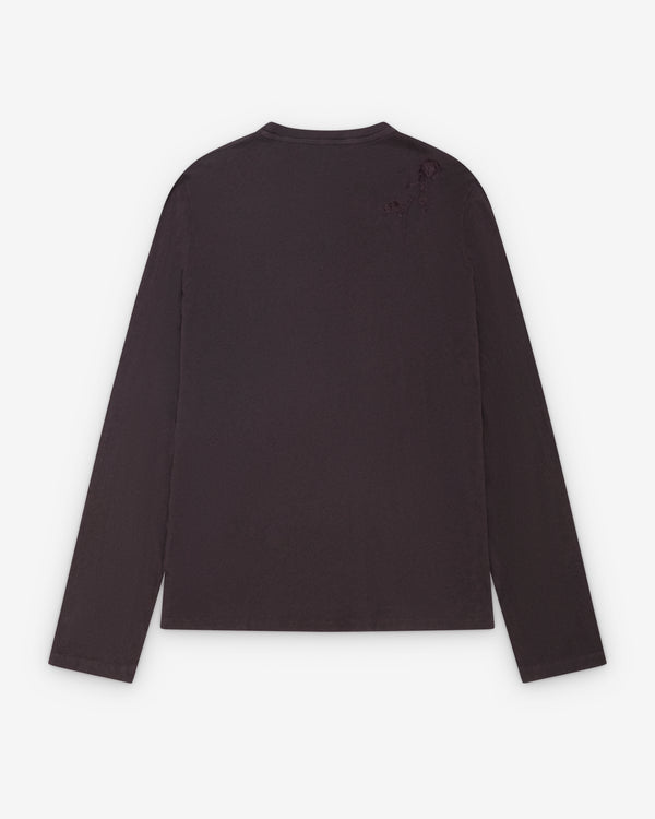 Our Legacy - Men's Bandaid Longsleeve - (Pure Graphite Cloudskin Jersey)