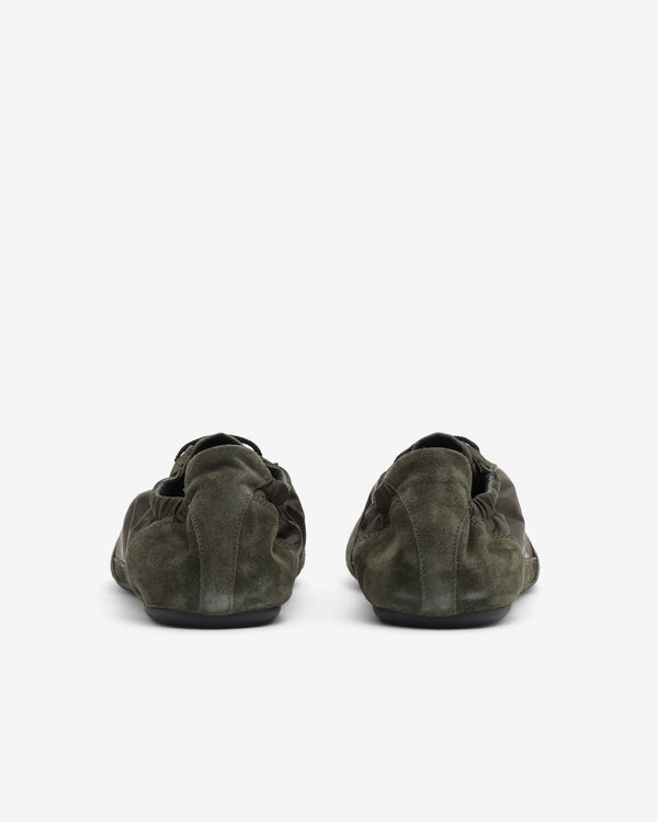 Prada - Men's Collapse Re-Nylon Elasticized Sneakers - (Camouflage Green)