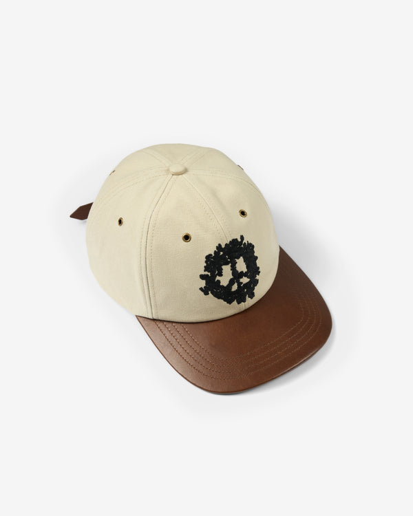 Denim Tears - Men's Peace Wreath Cap - (Creme Brulee)