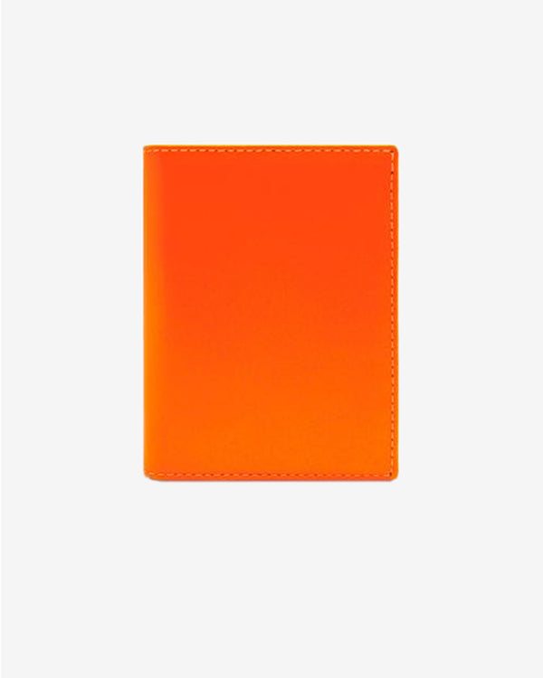 CDG Wallet - Super Fluo Bifold Wallet - (Light Orange/Pink SA0641SF)