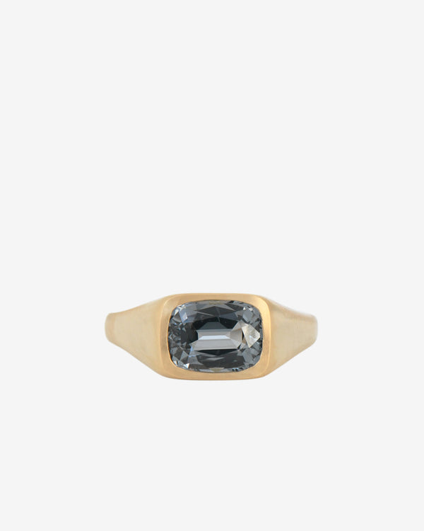 Seb Brown - Women's Spinel Cushion Ring - (Yellow Gold)