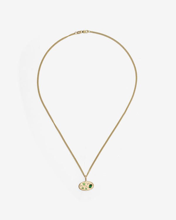 Seb Brown - Oval Pendant - (Gold)