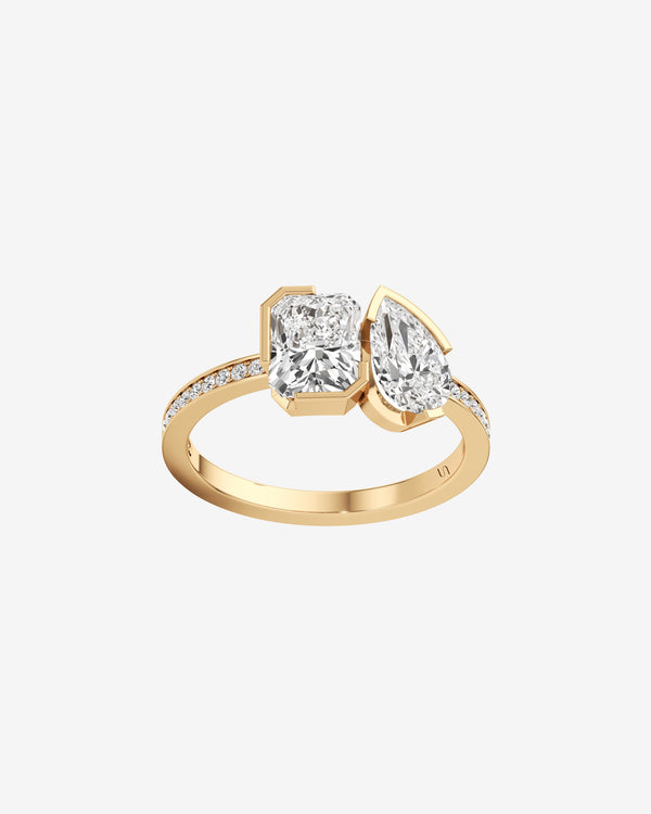 Unsaid - Women's Meta Ring - (Yellow Gold)