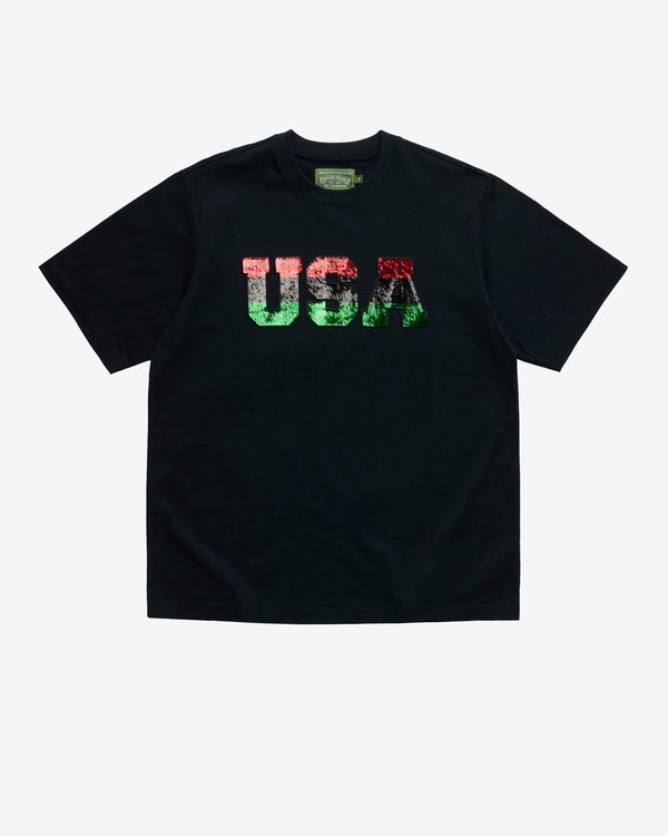 Denim Tears - Men's USA Sequin T-shirt - (Black)