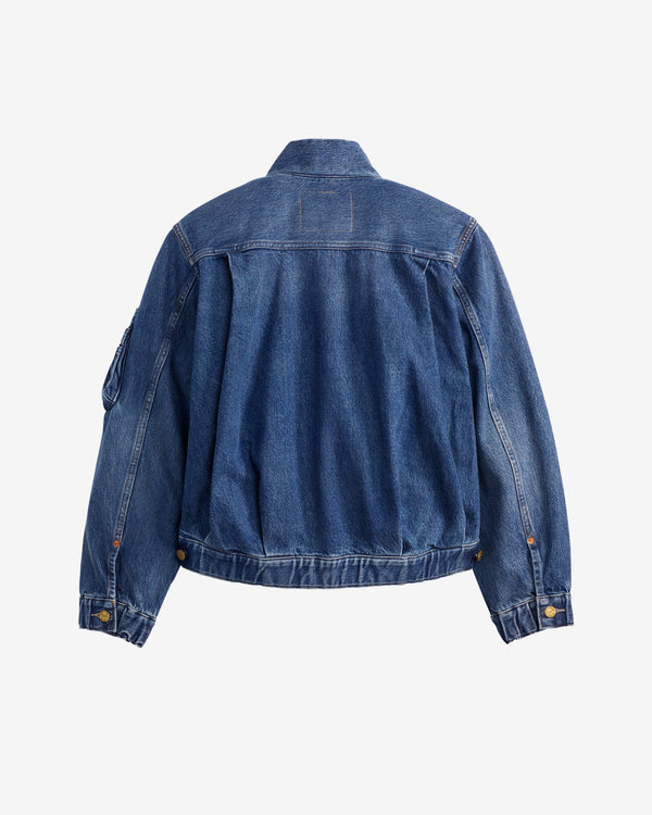 Sacai - Women's Levi's Blouson Jacket - (Washed Indigo)