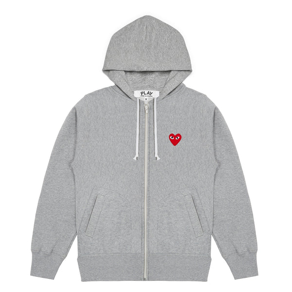 Play - Zip Hoodie - (Grey)