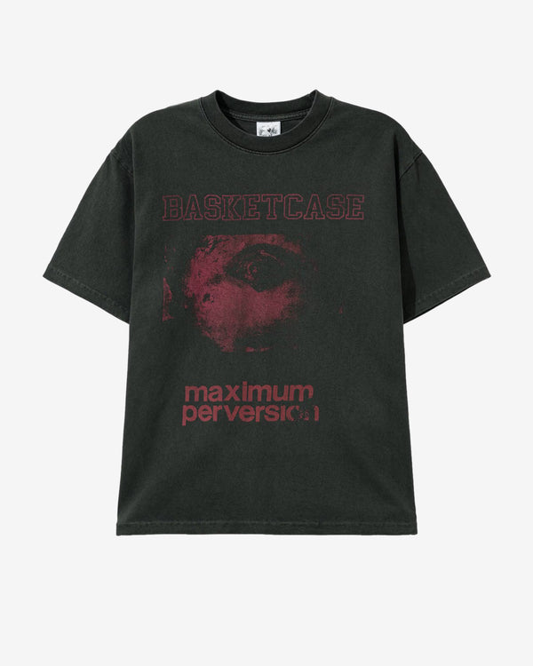 Basketcase - Men's Crutch Tee - (Vintage Black)